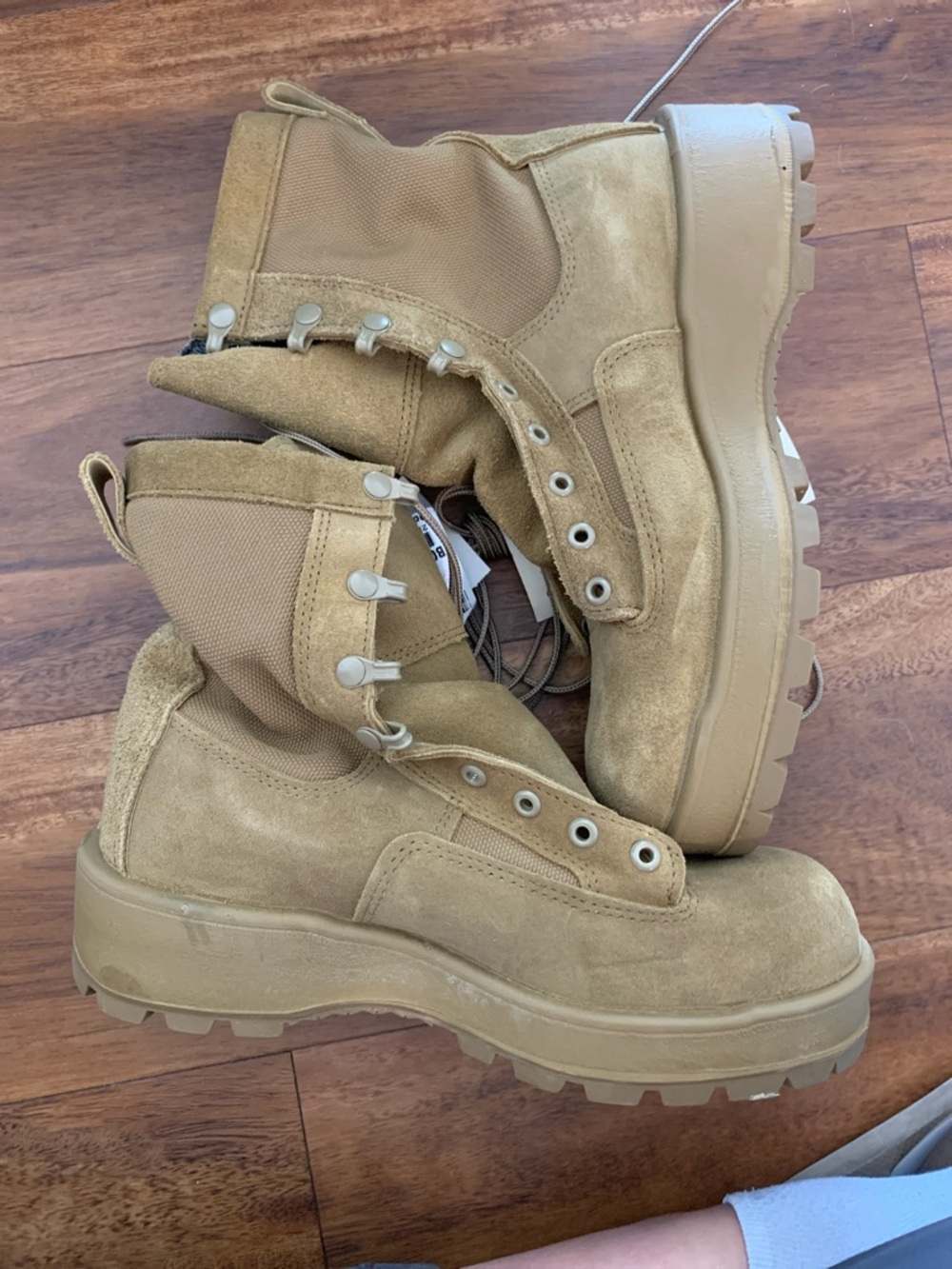 NWT Belleville Altama Army Combat Boot Temperate Weather 6.5R Militaria Original